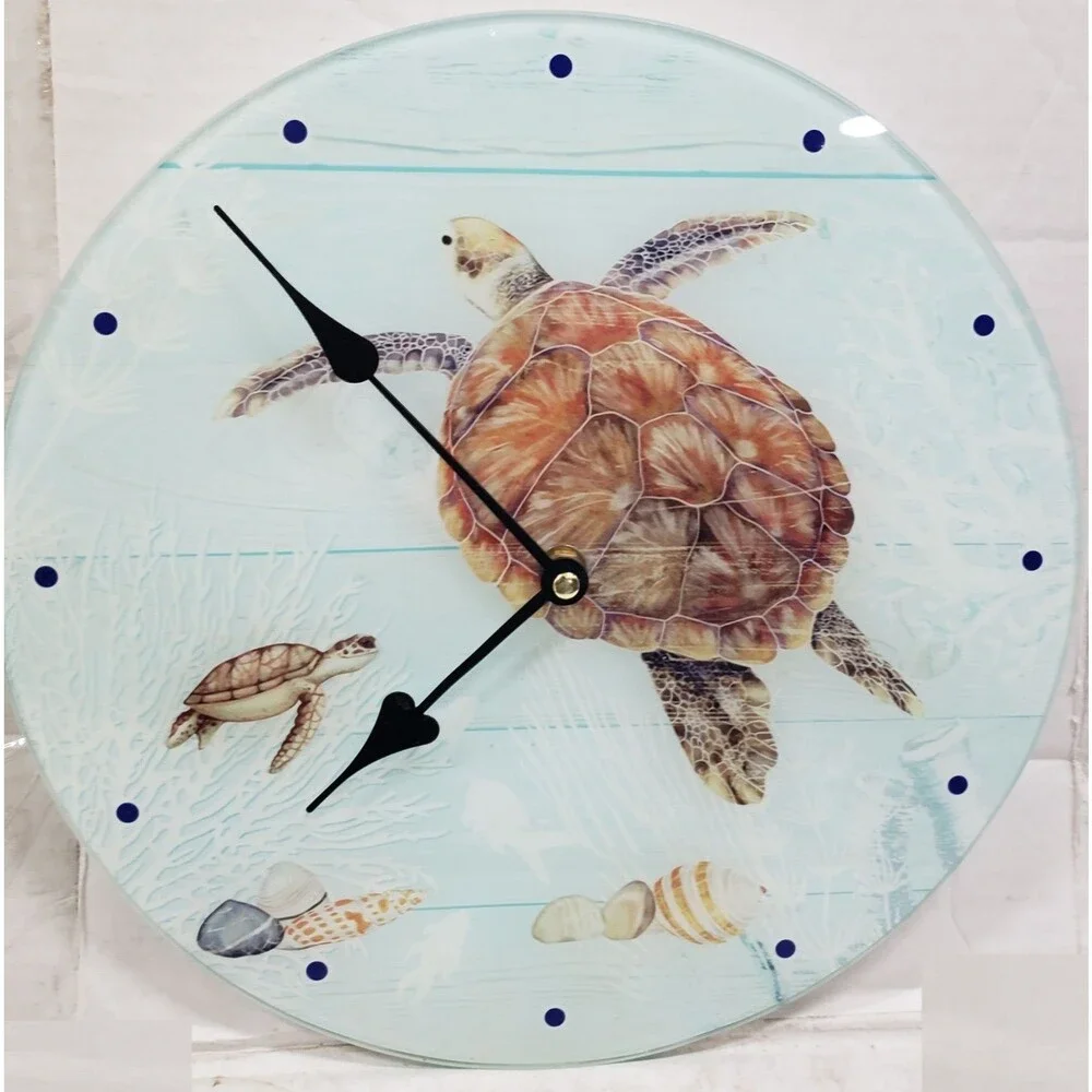 Glass Decorative Wall Clock, 12